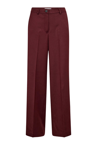 TerryCC Pant 30005-Wine Red - 500365 Thumbnail