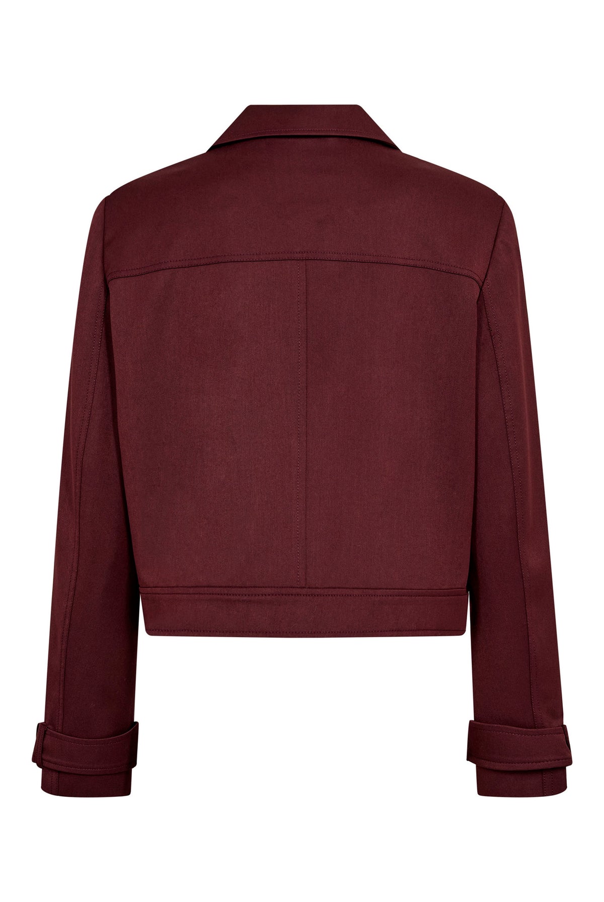 30325 TerryCC Jacket 30005-Wine Red - 500364