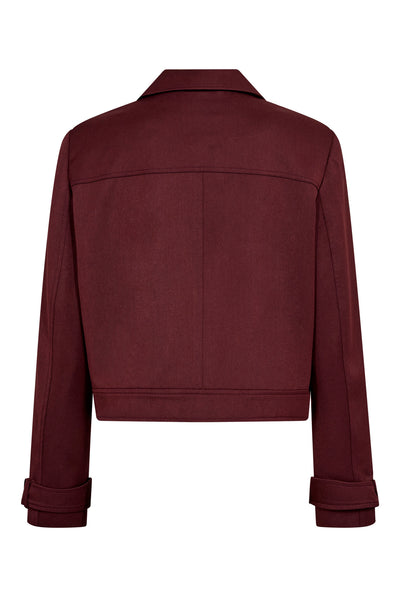 30325 TerryCC Jacket 30005-Wine Red - 500364 Thumbnail