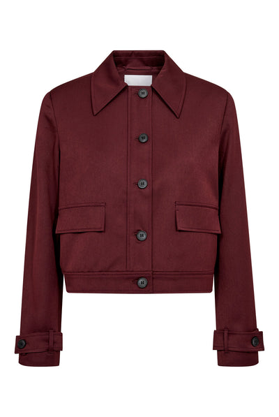 30325 TerryCC Jacket 30005-Wine Red - 500364 Thumbnail