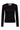 Deep V LS Rib Tee Black - HL10822