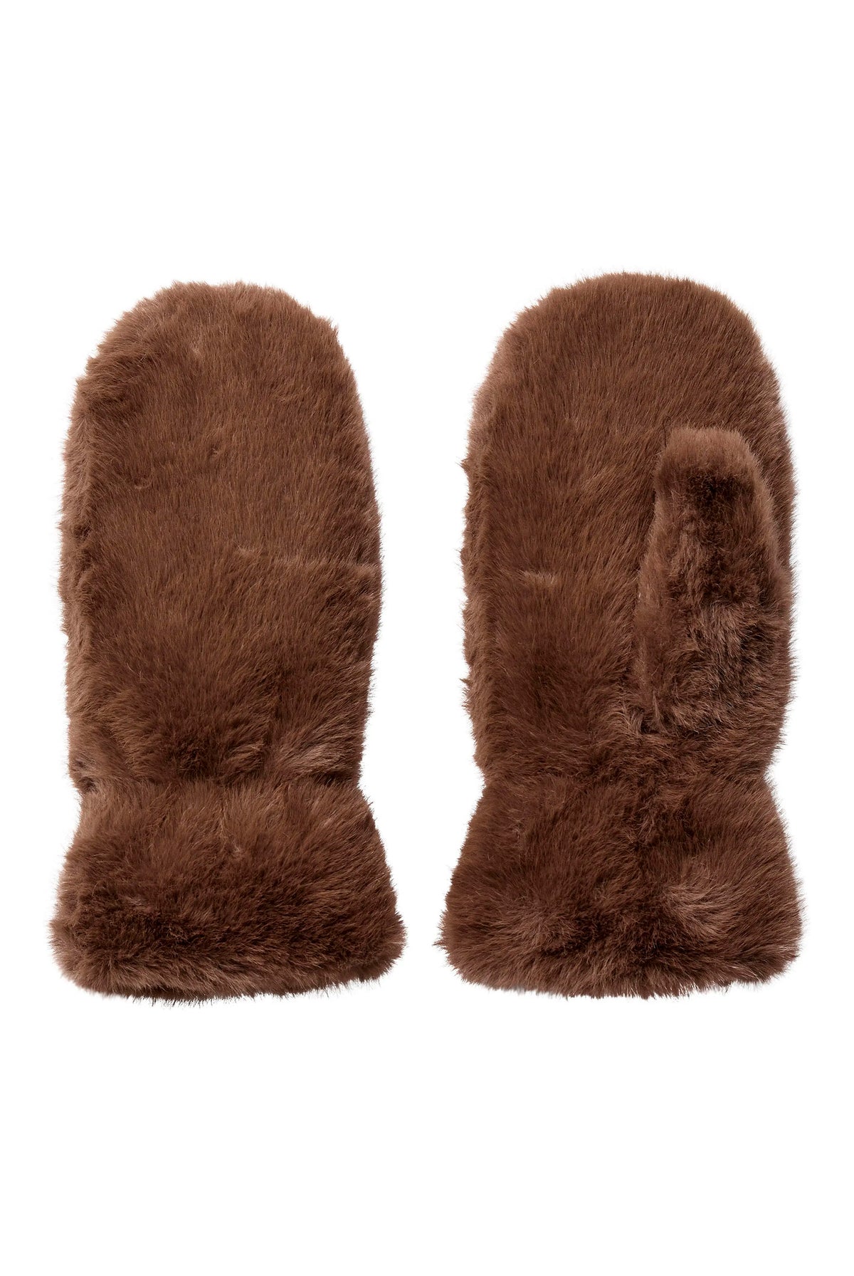 PenzaCC Fur Mitten 20004-Mocca - 500033