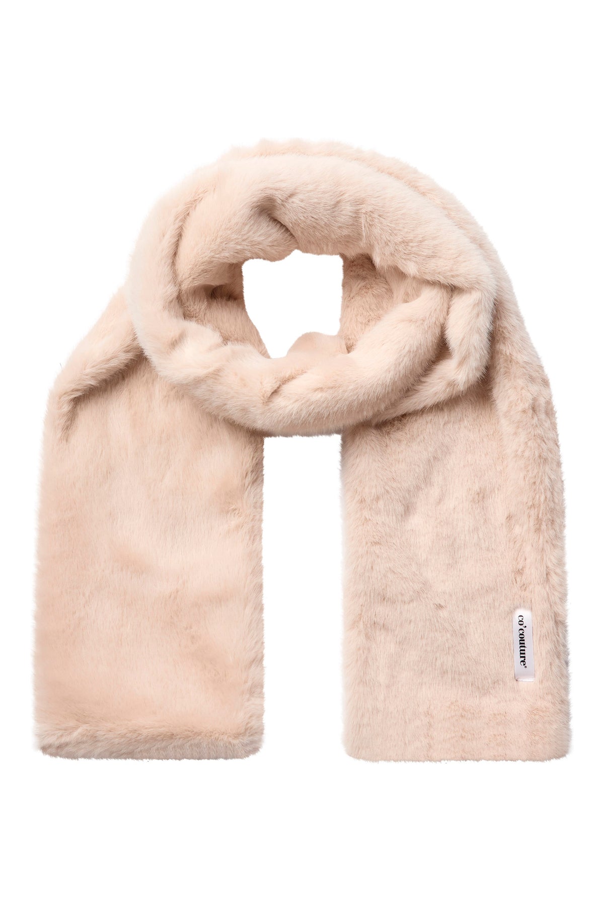 PenzaCC Fur Scarf 10006-Bone - 500034