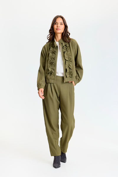 Loren pants ARMY - 17273 Thumbnail