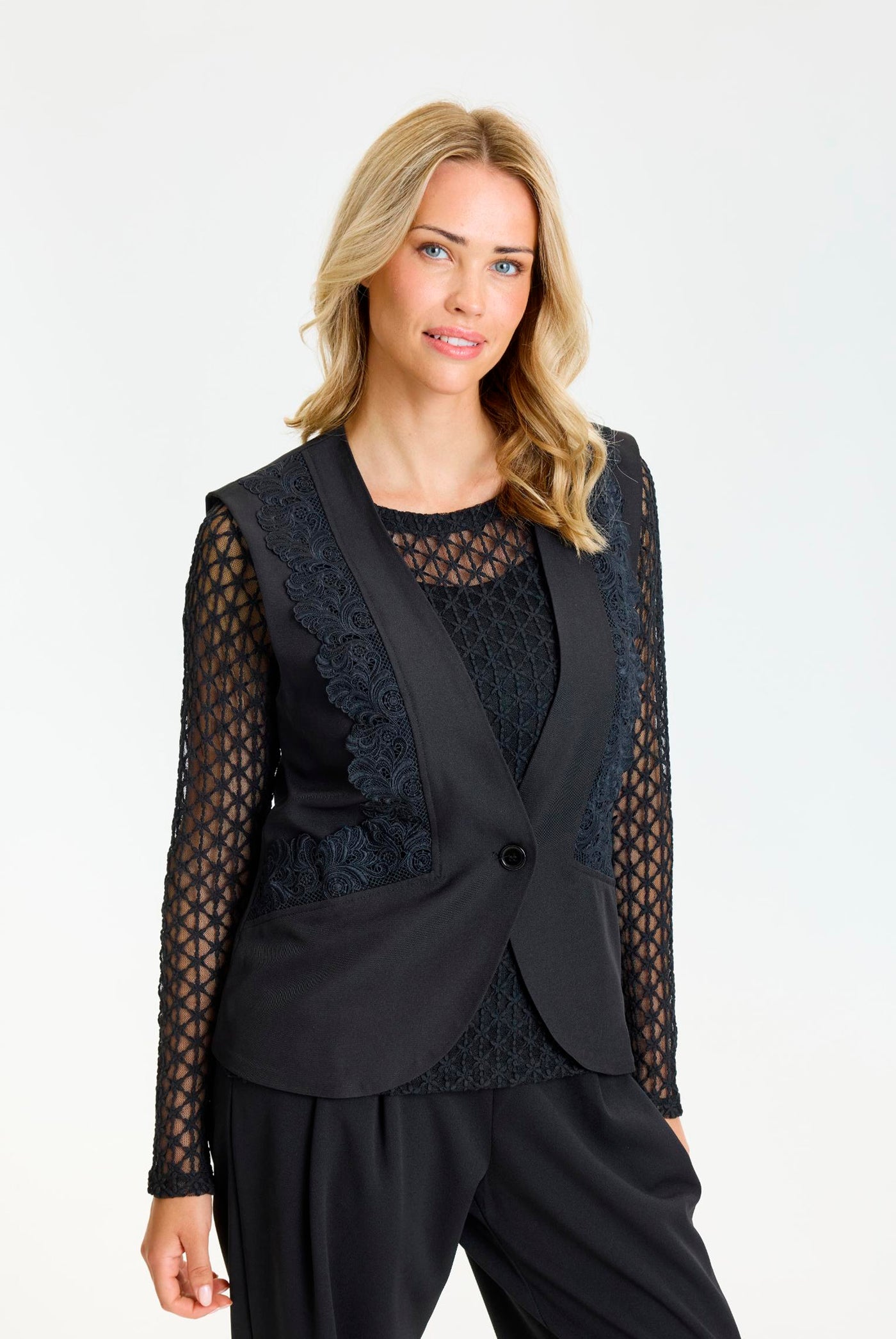 Loren vest SORT - 17271