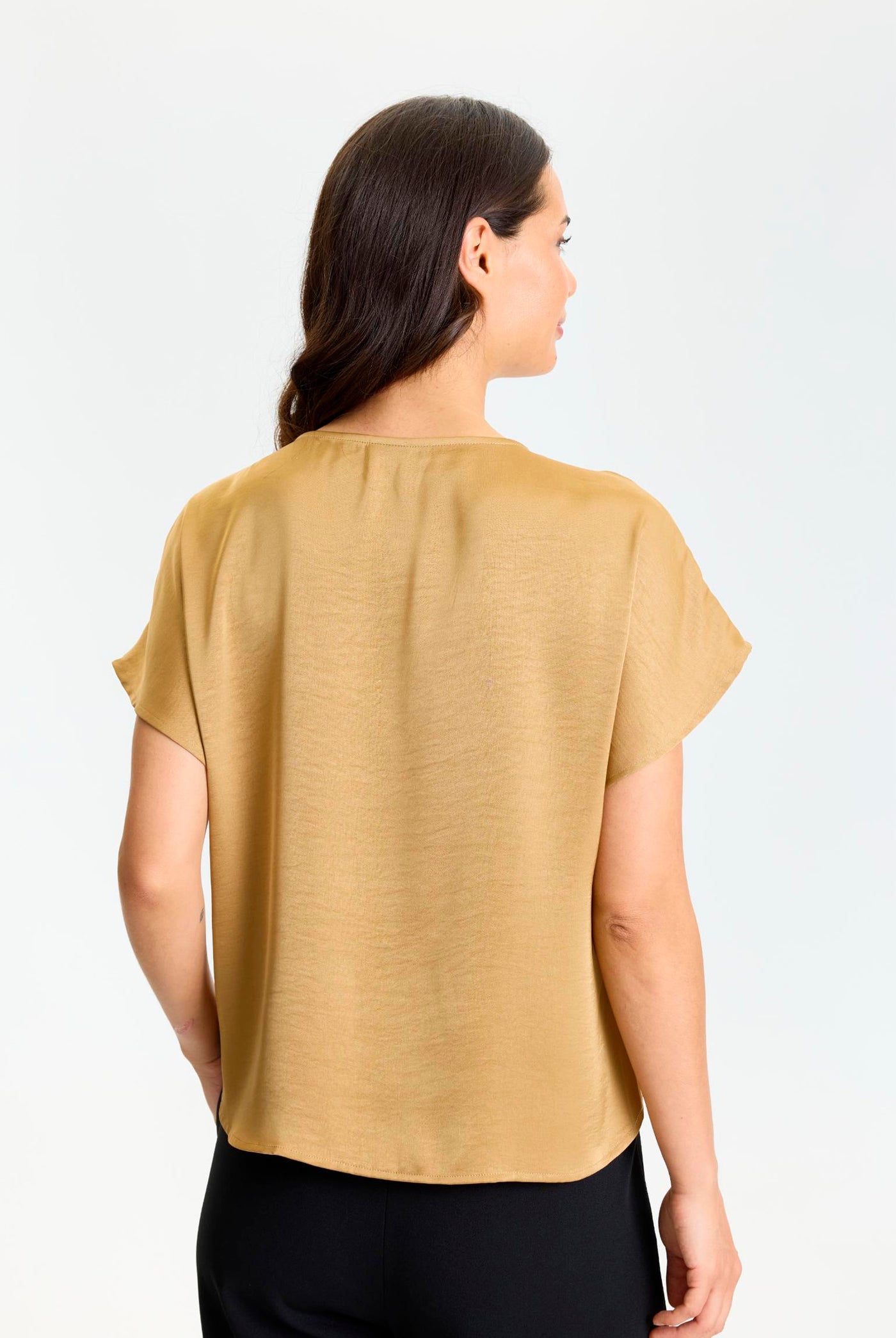 Faye blouse Brass - 17288