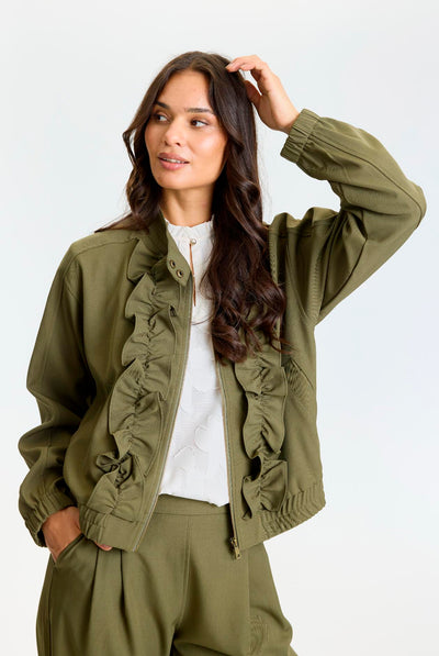 Loren jacket ARMY - 17274 Thumbnail
