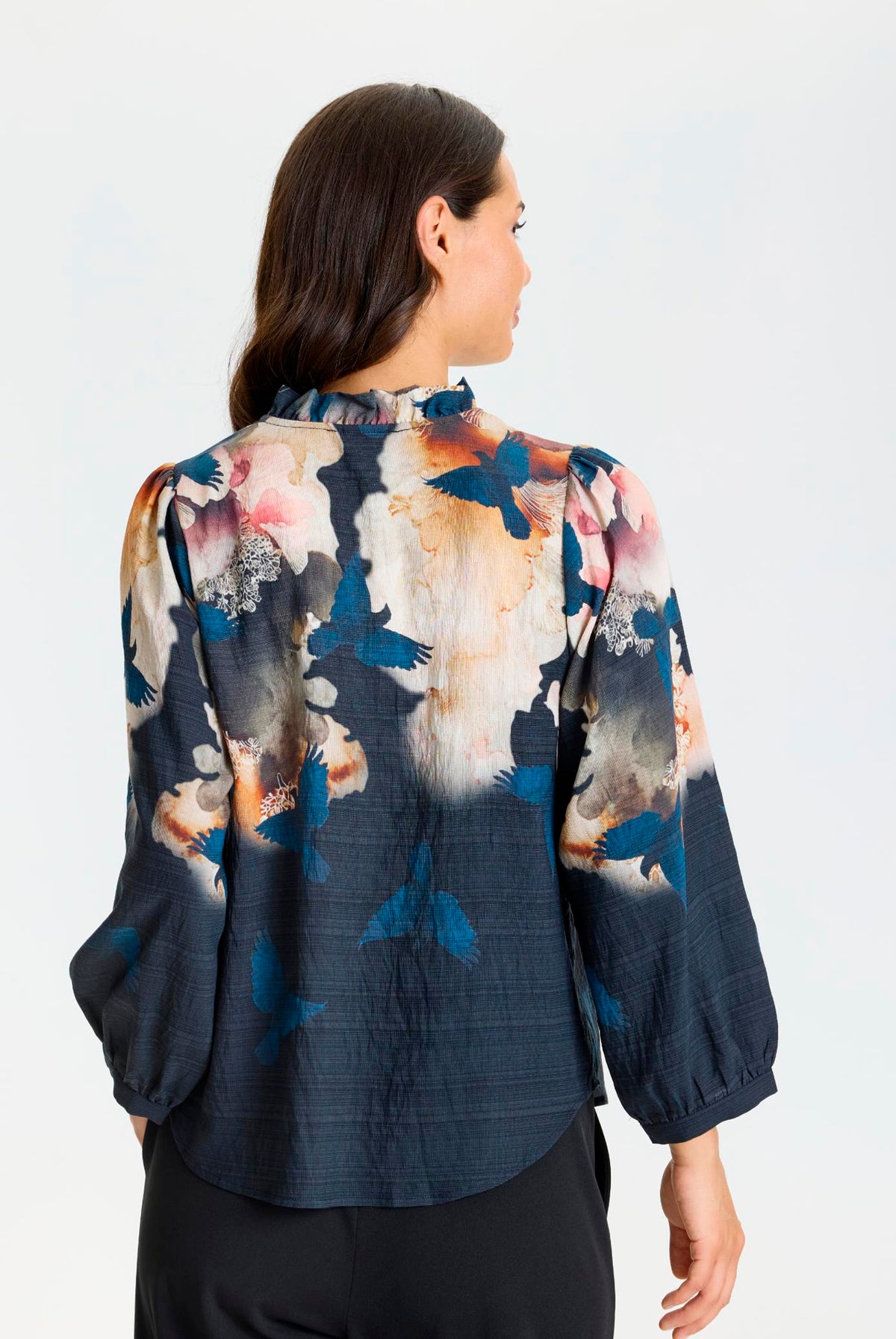 Scarlett blouse SORT - 17306
