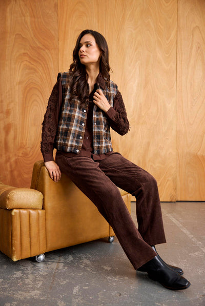 Dicte pants Brown - 17279 Thumbnail