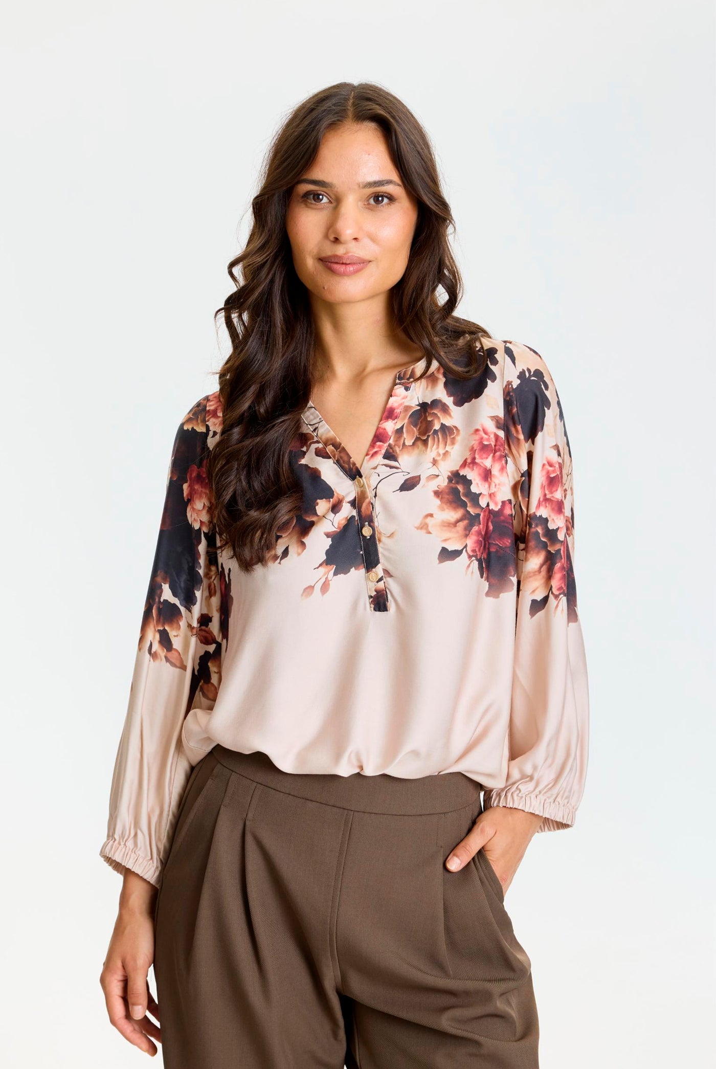 Freecia blouse CREAM - 17302