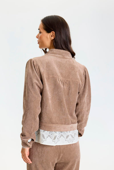 Dicte jacket Cafe latte - 17281 Thumbnail
