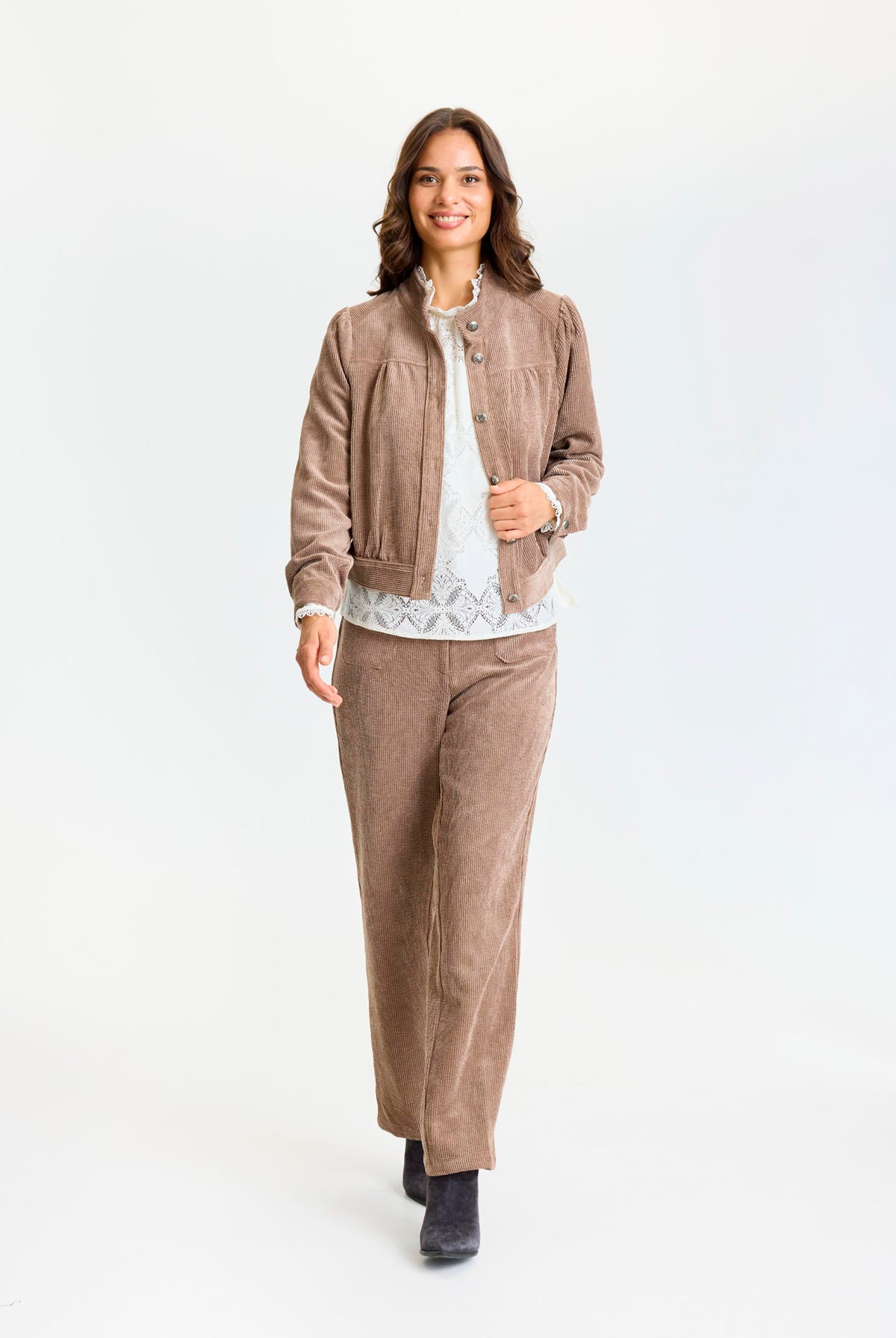 Dicte jacket Cafe latte - 17281