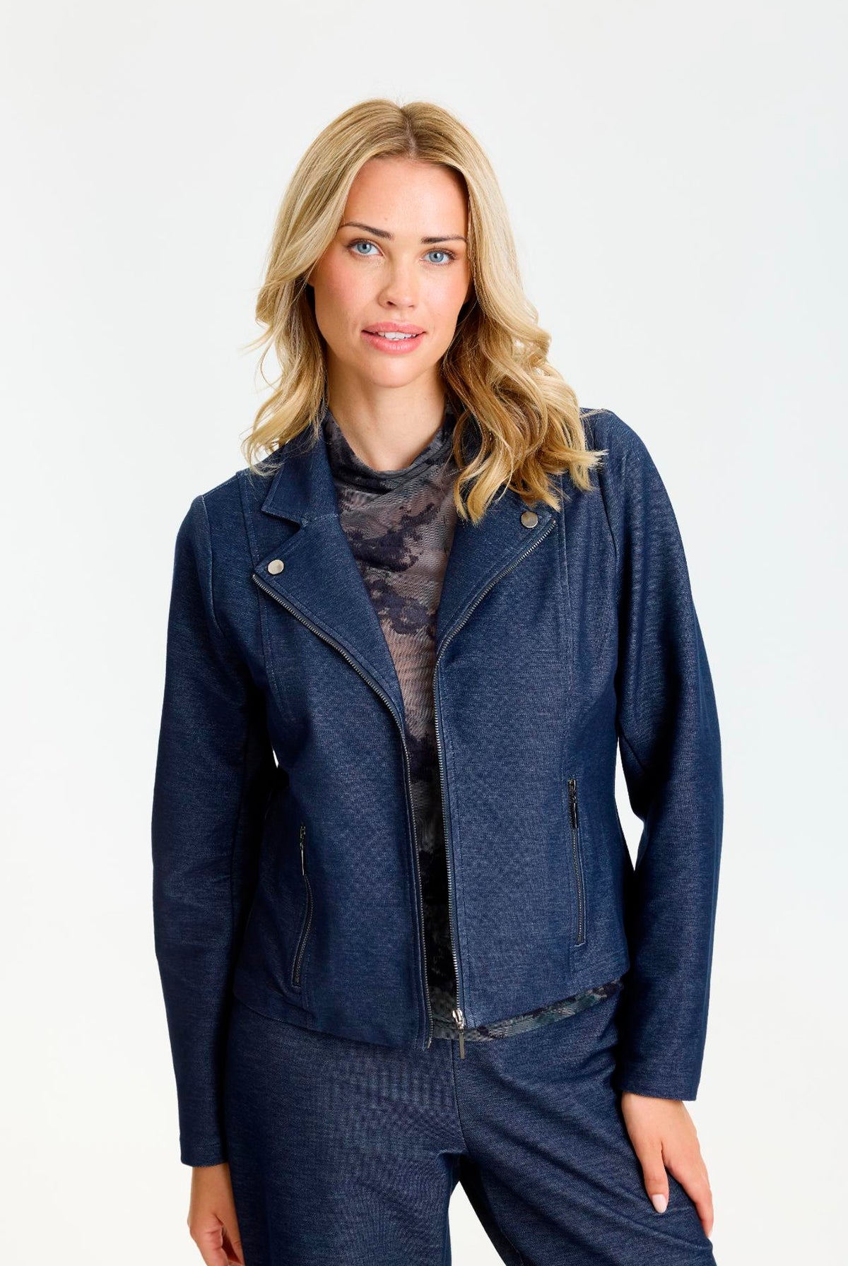 Adele jacket DARK BLUE - 17299