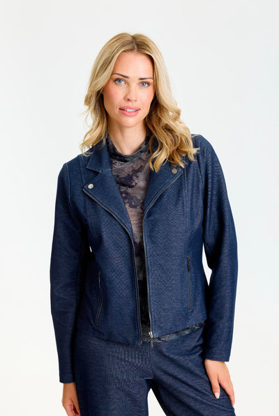Adele jacket DARK BLUE - 17299 Thumbnail