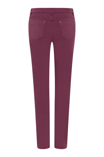 Magic fit jeans - slim foot 254-Dk Pink - 6220/525 Thumbnail