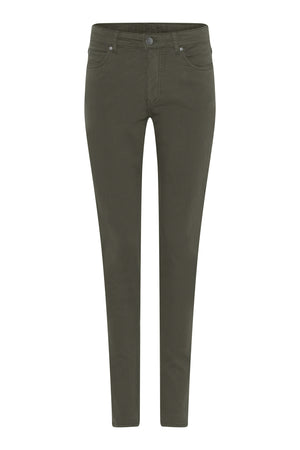 Magic fit jeans - slim foot Dark Olive - 6220/525