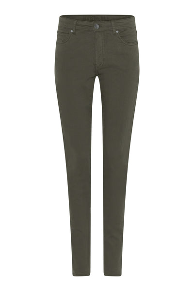 Magic fit jeans - slim foot Dark Olive - 6220/525 Thumbnail