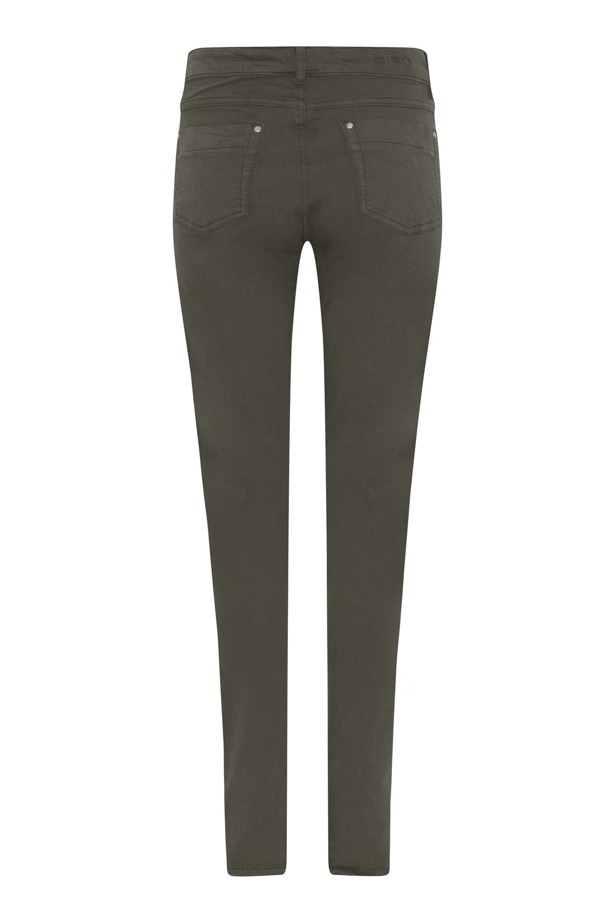 Magic fit jeans - slim foot Dark Olive - 6220/525