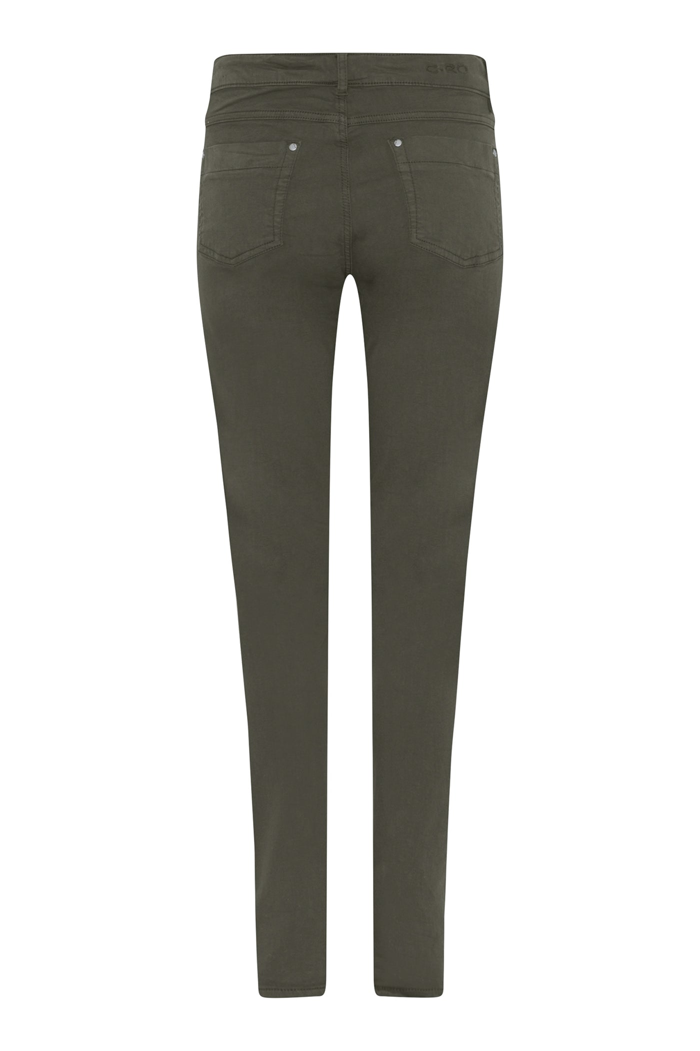 Magic fit jeans - slim foot Dark Olive - 6220/525