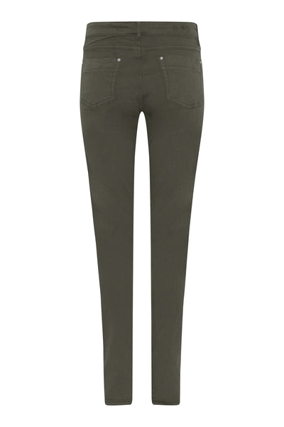 Magic fit jeans - slim foot Dark Olive - 6220/525 Thumbnail