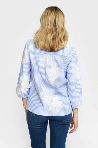 Malene Blue Stripe - 10214411618 Thumbnail