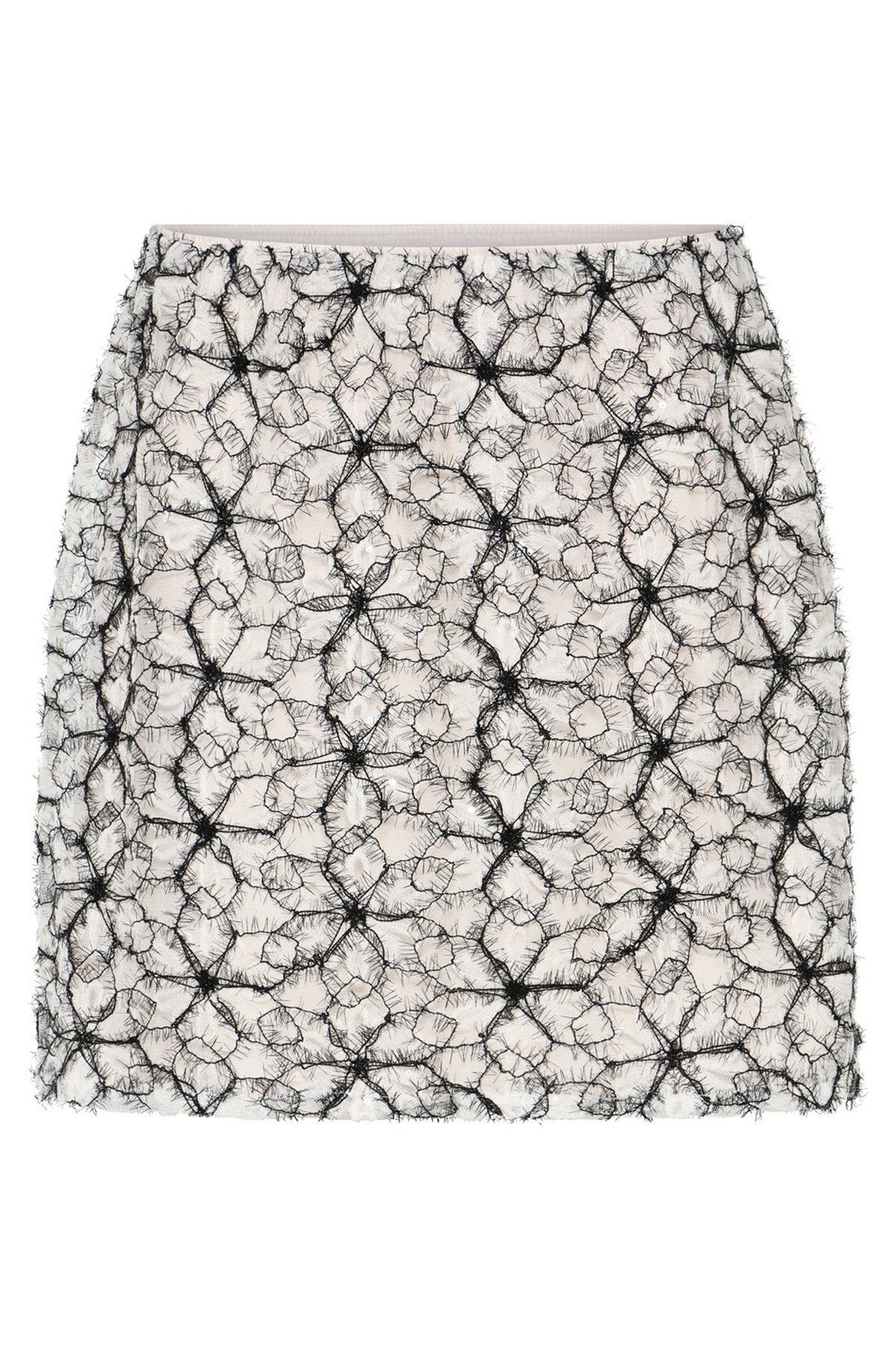 ManicariaBBJoanas skirt Cream / Black - BBW4905