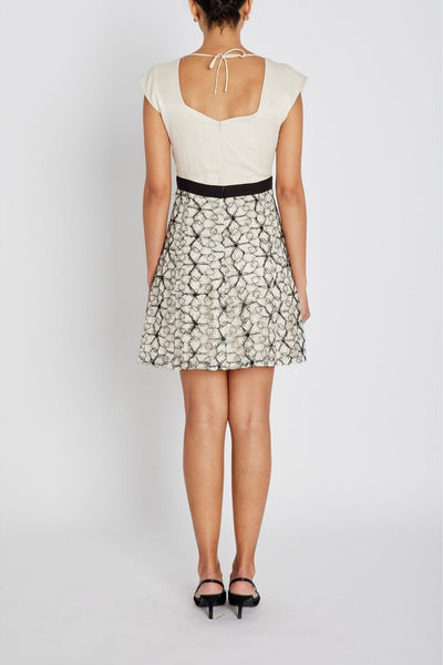 ManicariaBBOritta dress Cream / Black - BBW4928 Thumbnail