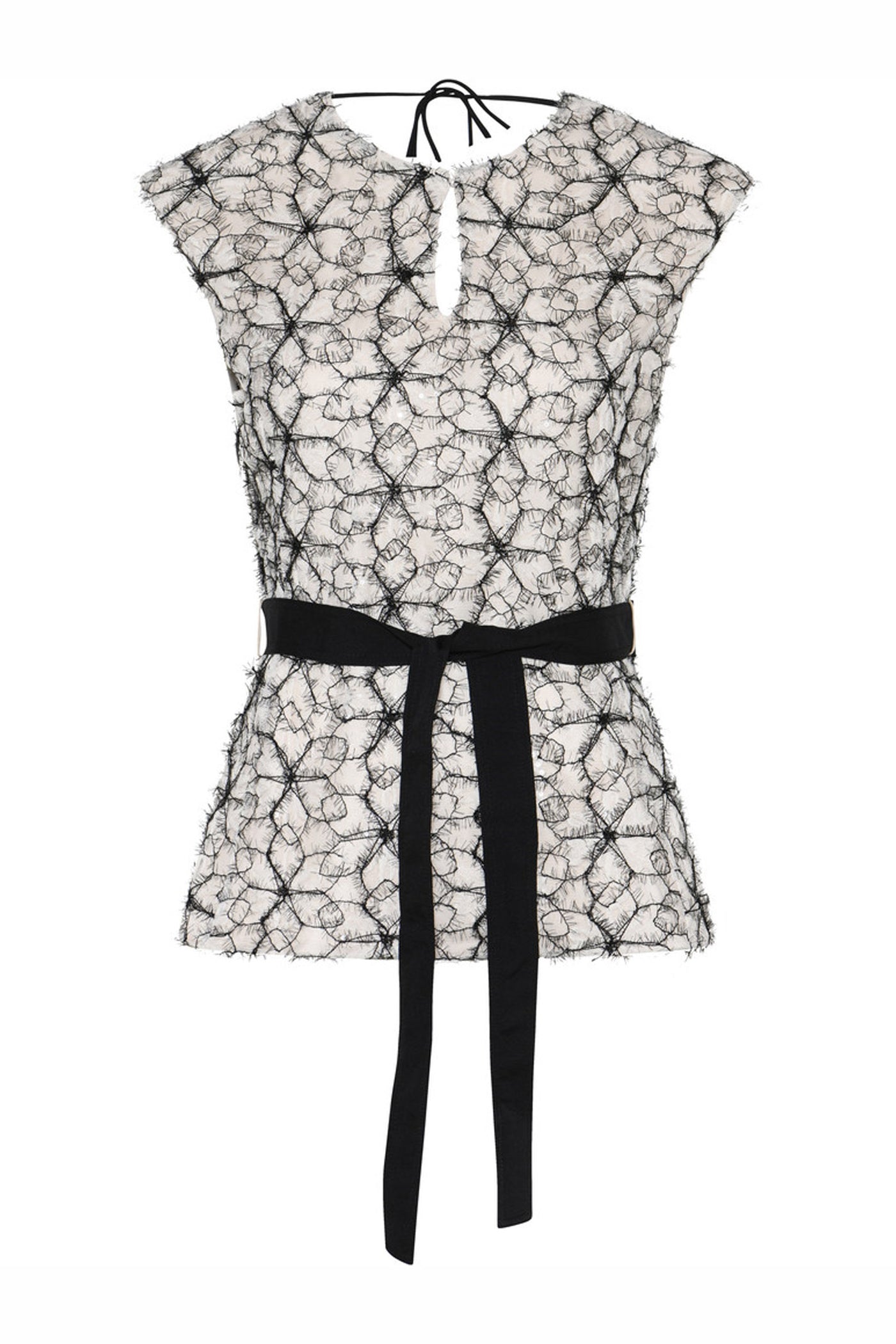 Manicariabboriia Blouse Cream / Black - BBW4906