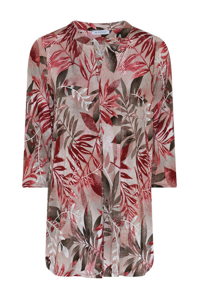 Maracollina tunic 3/4 sleeves Rose wood - 17016 Thumbnail