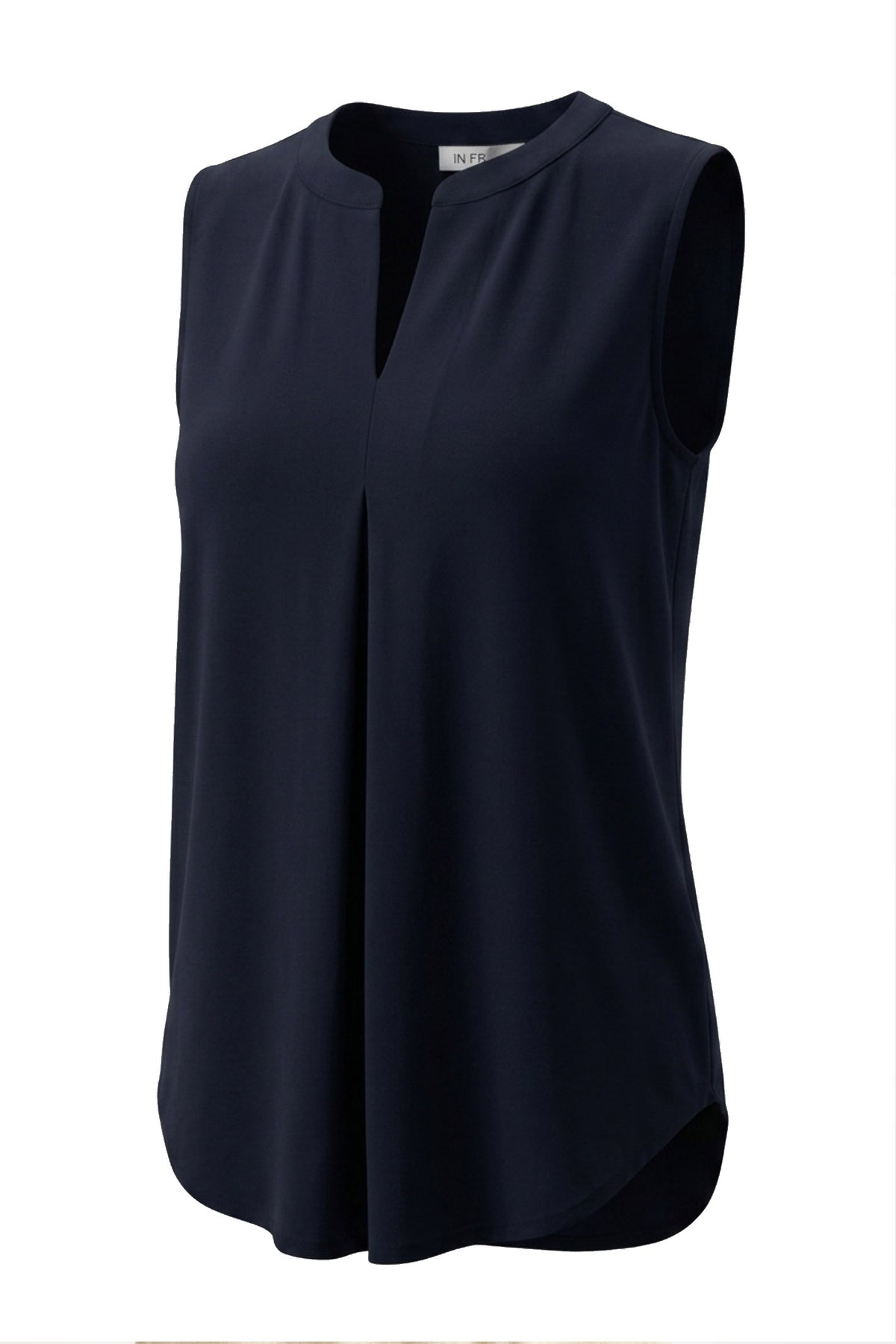 Maracol top plain Navy - 17198