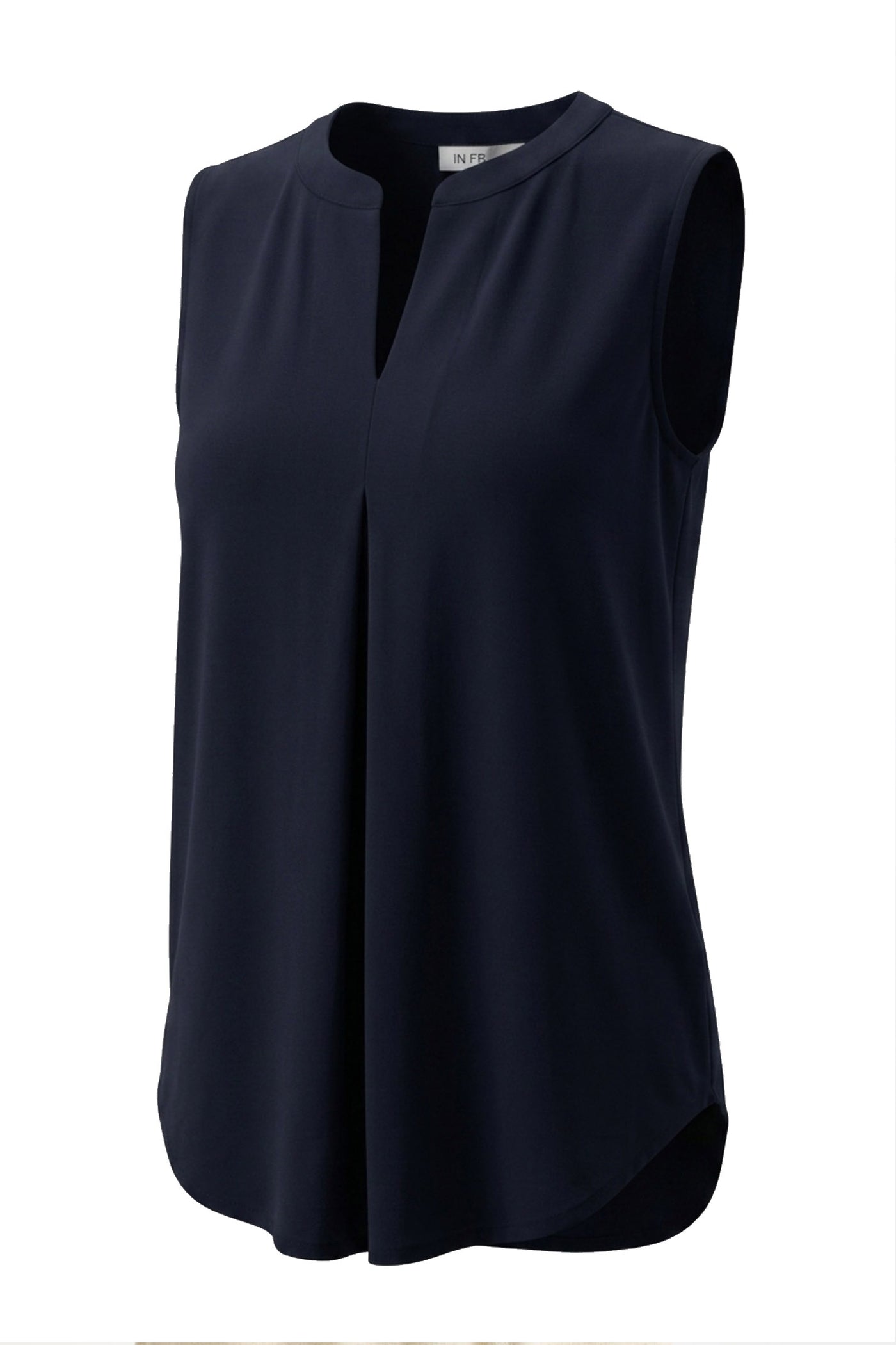 Maracol top plain Navy - 17198