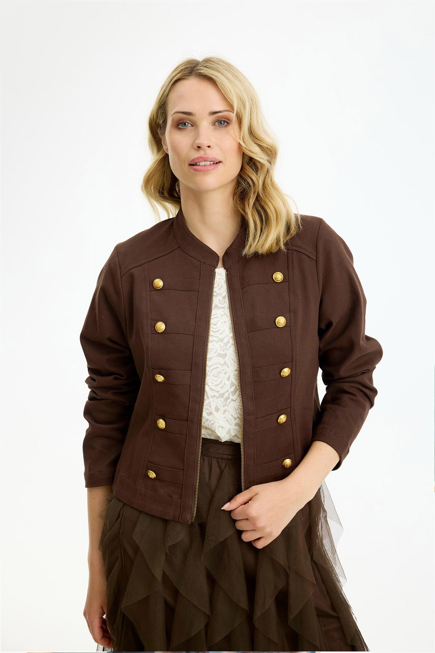 Margaret Jacket Chocolate - 17186