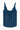 Marina, top 4136-Oil Blue - 61703/1616