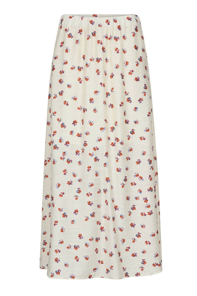 MarisCC Flower Skirt 11-Off white - 44030 Thumbnail