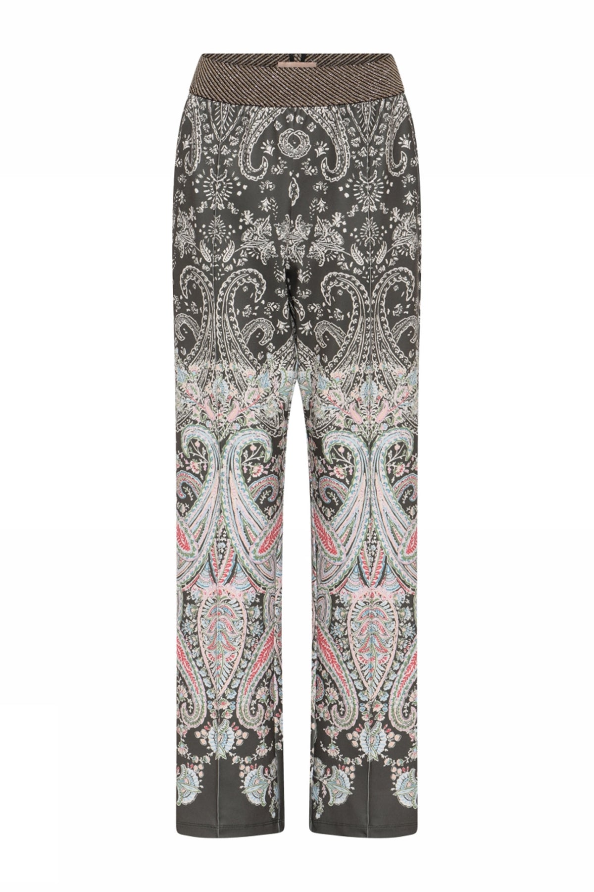 Marisa, jersey pants 83211-OlivePrint - 60007/1551