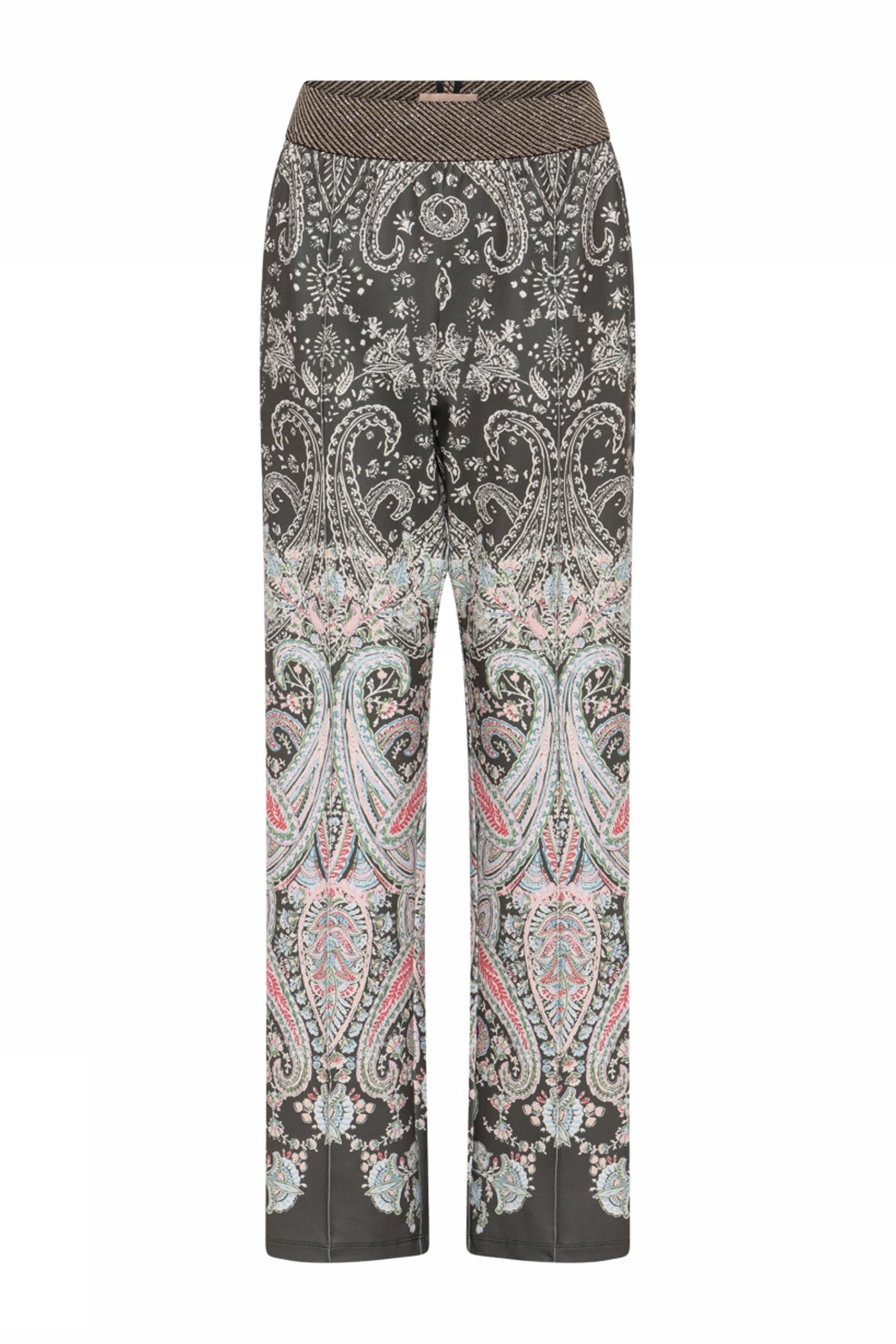 Marisa, jersey pants 83211-OlivePrint - 60007/1551