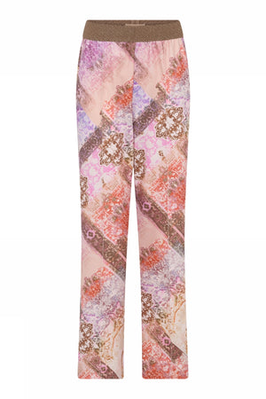 Marisa, jersey pants 85606-CoralPrint - 60007/1551