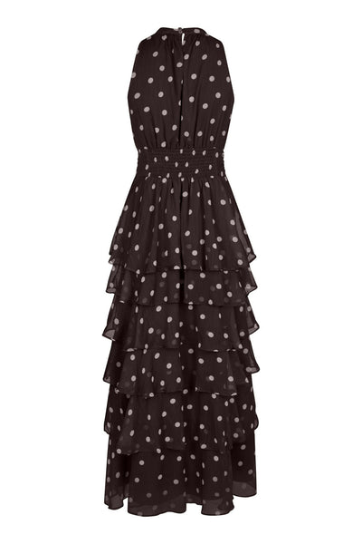 Marli Big Dot Dress Brown - 167758 Thumbnail