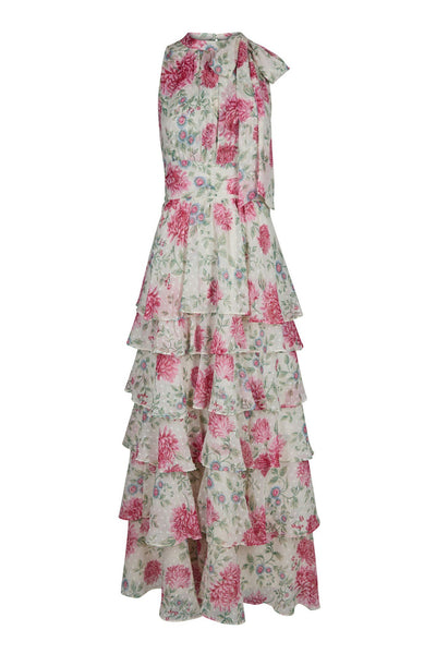 Marli Big Flower Dress Creme - 168846 Thumbnail