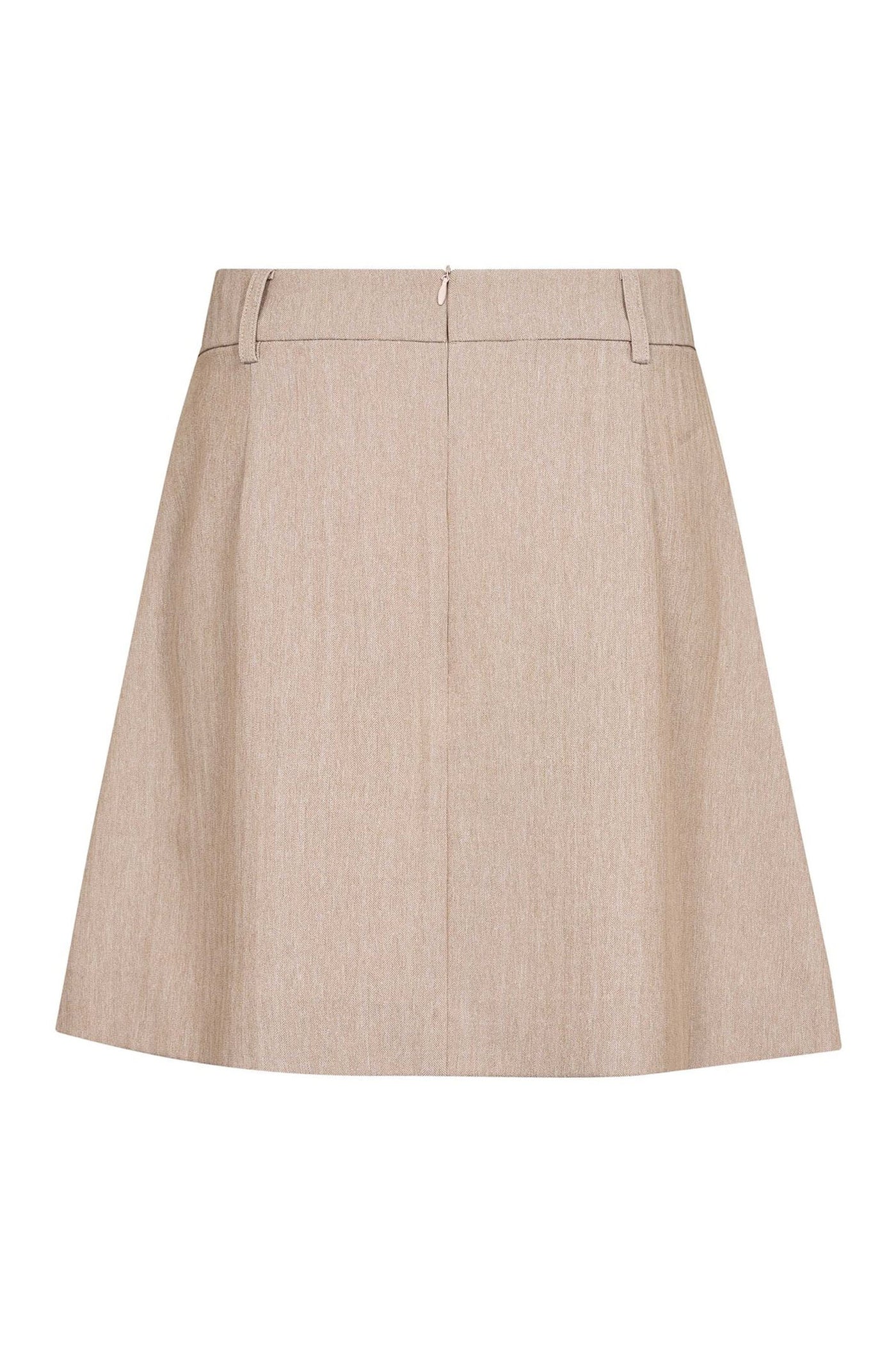 MarloCC Pocket Pleat MiniSkirt 18-Sand - 44044
