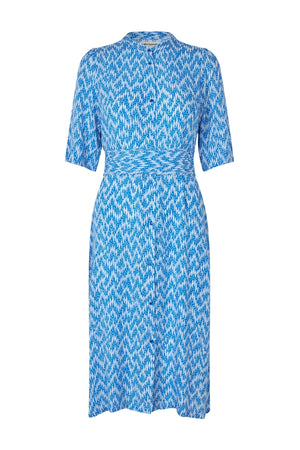 Matall Midi Dress Ss 20 Blue - 26242-3008