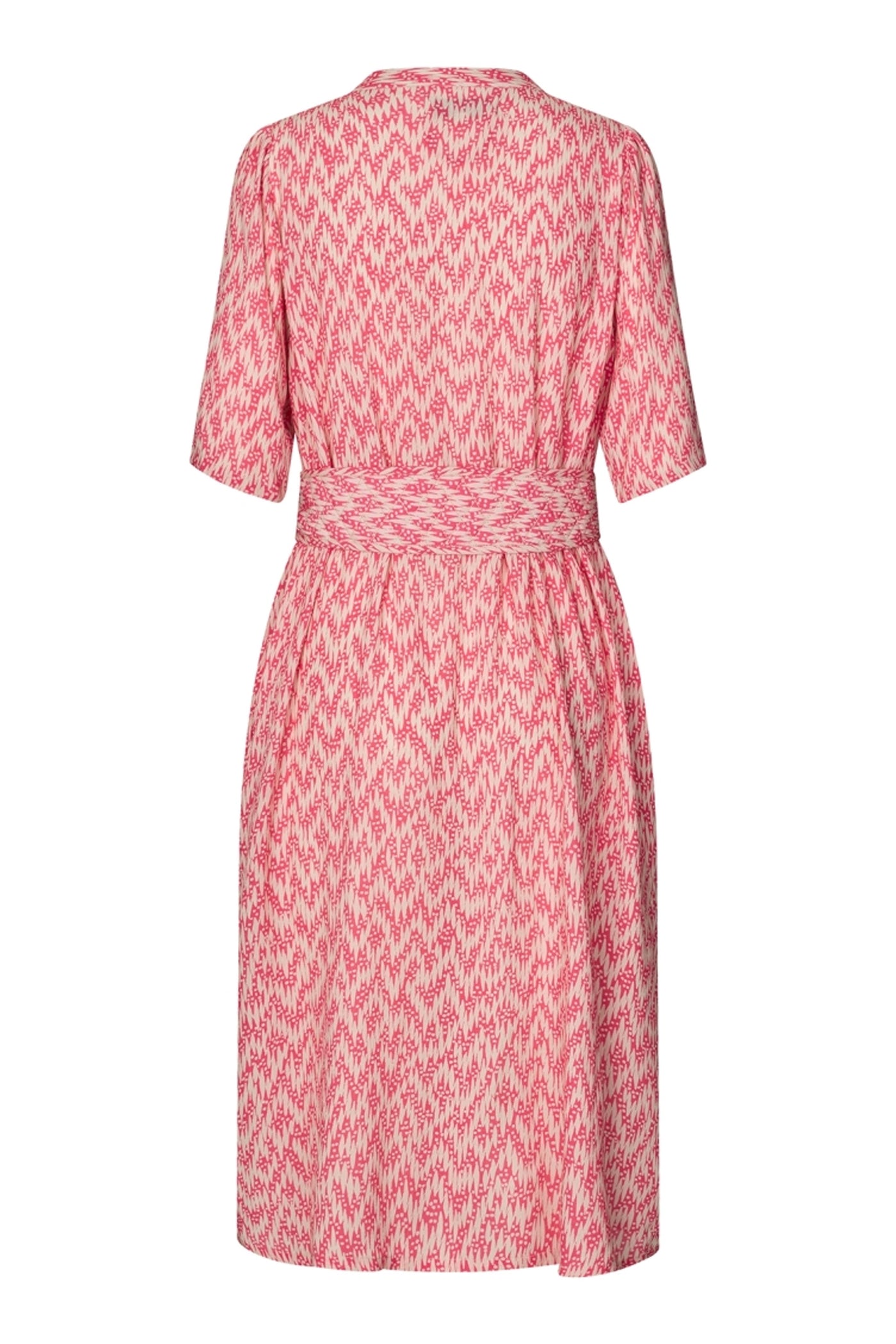 Matall Midi Dress Ss PINK - 26242-3008