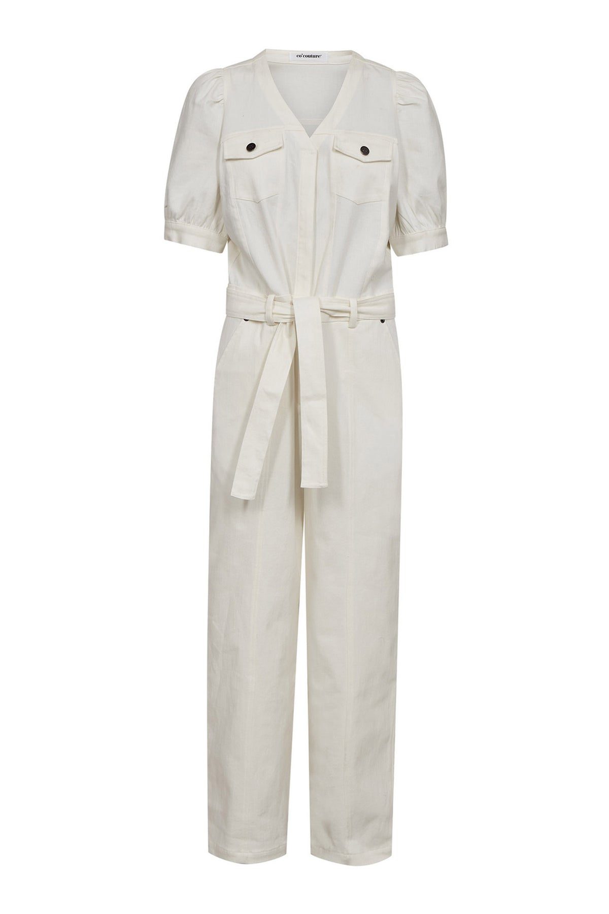 MateoCC SS Jumpsuit 11-Off white - 41046