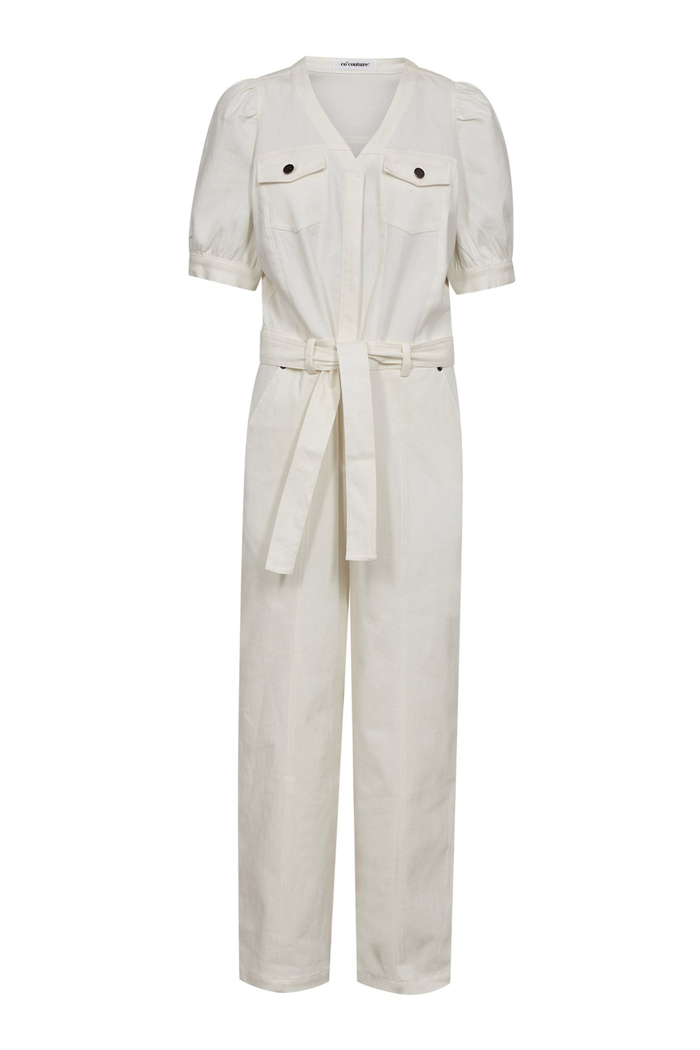 MateoCC SS Jumpsuit 11-Off white - 41046