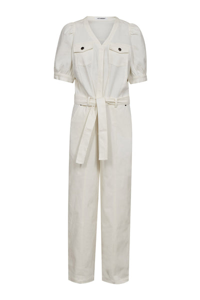 MateoCC SS Jumpsuit 11-Off white - 41046 Thumbnail