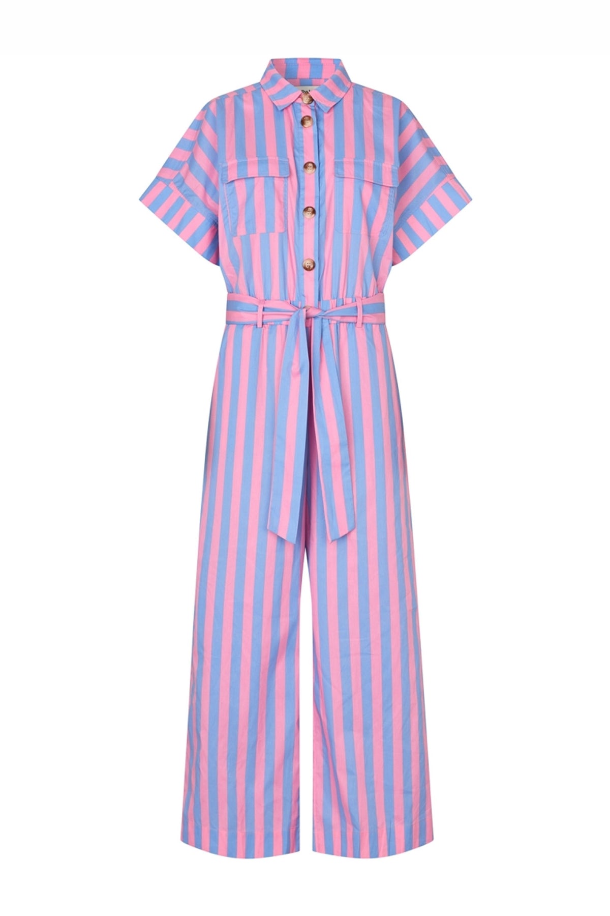 MathildeLL Jumpsuit SS 80 Stripe - 26154-4002