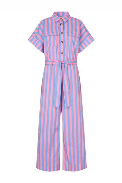 MathildeLL Jumpsuit SS 80 Stripe - 26154-4002 Thumbnail