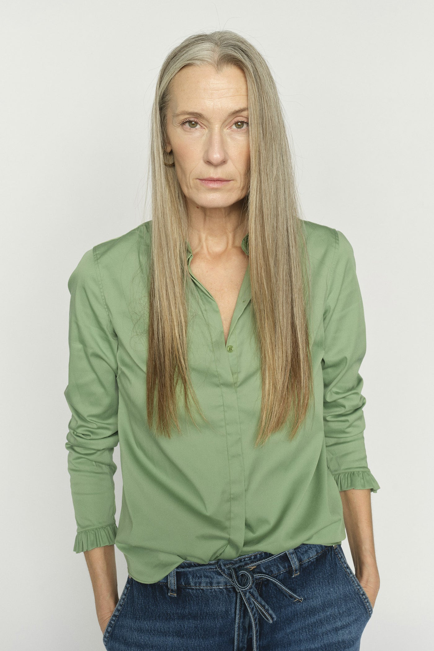 Mattie Flip Shirt Turf Green - 144070