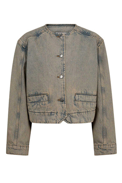 MauraCC Denim Jacket 18-Sand - 40040 Thumbnail