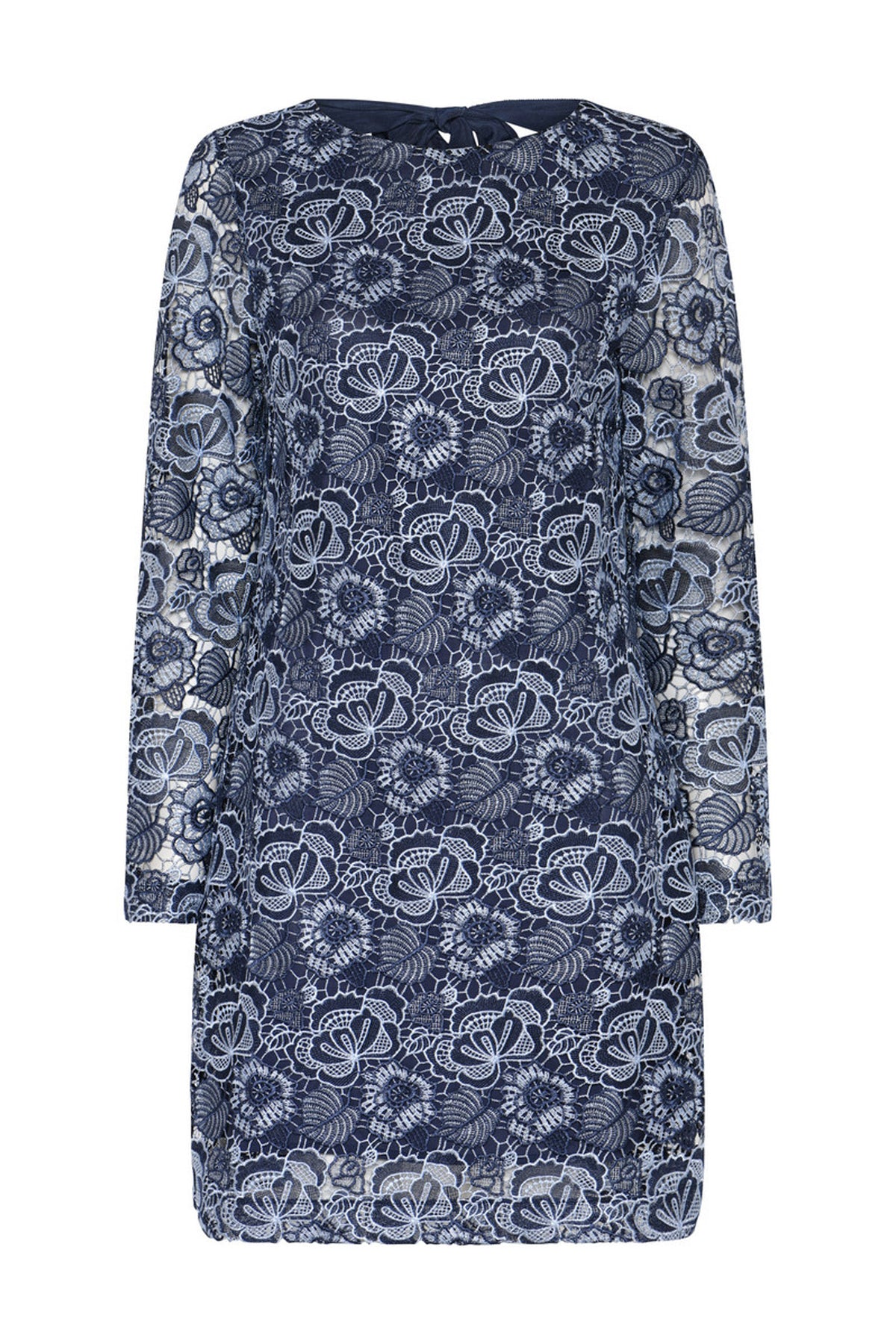 MauritiaBBLucille dress Blue Flower - BBW4896